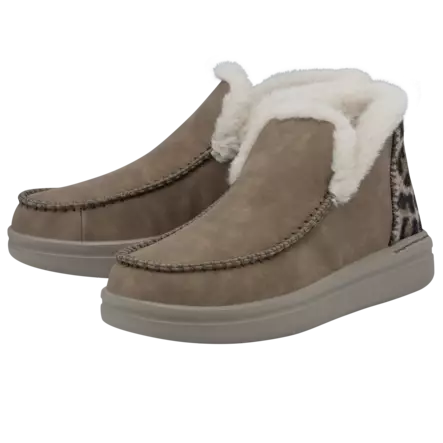 Hey Dude Denny Grip nude - Naisten talvikengät - 122451600 - 1