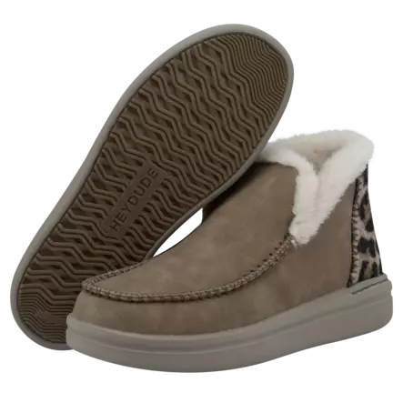 Hey Dude Denny Grip nude - Naisten talvikengät - 122451600 - 2