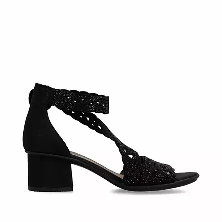 Korkokengät Rieker musta - Naisten avokkaat ja korkokengät - 6465700 - 2