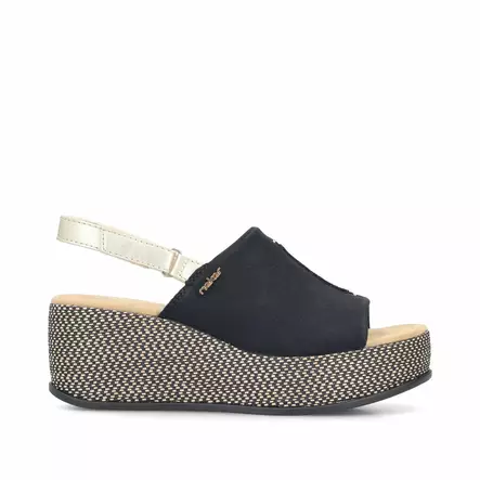 Naisten sandaalit Rieker musta - Sandaler och slipp in för damer - 6946000 - 2