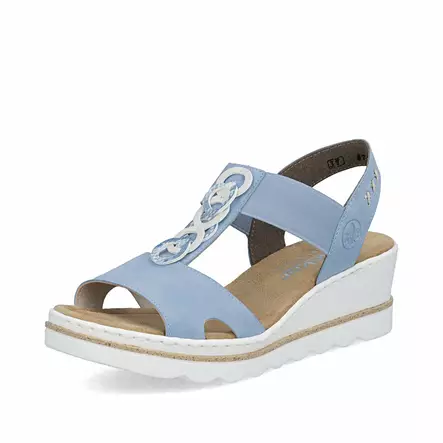 Naisten sandaalit Rieker sininen - Sandaler och slipp in för damer - 6749810 - 1