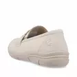 Naisten kävelykengät Rieker beige - Naisten kävelykengät ja loaferit - L745560 - 5