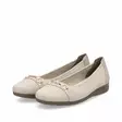 Naisten balleriinat Rieker beige - Naisten balleriinat - L936060 - 5