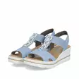 Naisten sandaalit Rieker sininen - Sandaler och slipp in för damer - 6749810 - 4