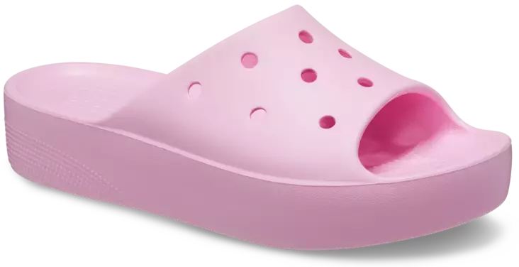 Crocs platform slide flamant rose - Naisten CROCSit - 2081806S0 - 1