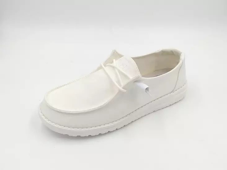 Hey Dude Wally Slub Candvas white - Naisten Hey Dude - 40063100 - 1