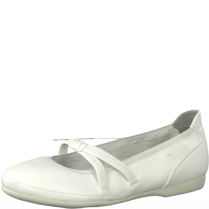 Ballerinas för damer Marco Tozzi vit - Ballerinas för damer - 22422422100 - 1