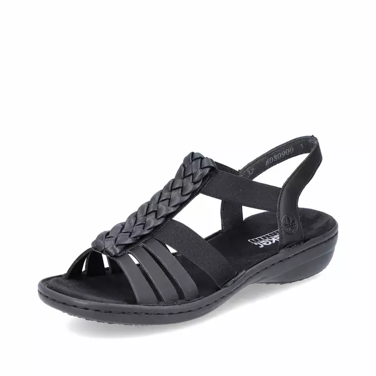 Sandaler för damer Rieker svart - Sandaler och slipp in för damer - 6080900 - 1