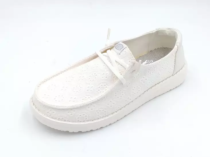 Hey Dude Wendy Eyelet Lace valkoinen - Naisten Hey Dude - 43128100 - 1