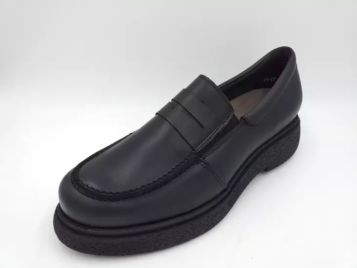 Naisten kävelykengät Pomar musta - Naisten kävelykengät ja loaferit - 13527100 - 1