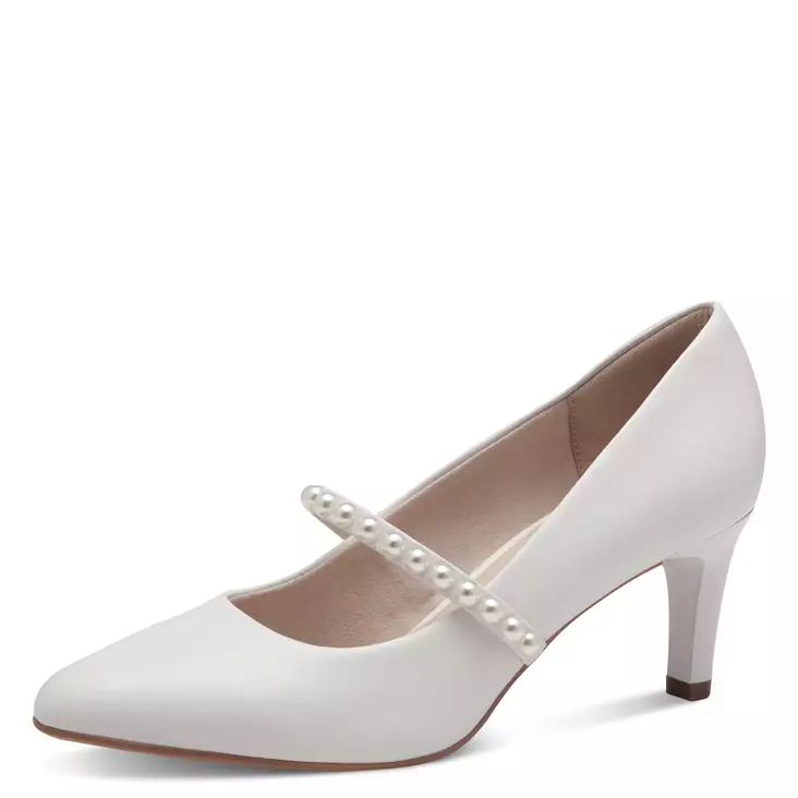 Naisten korkokengät Tamaris valkoinen - Naisten avokkaat ja korkokengät - 12242444100 - 1