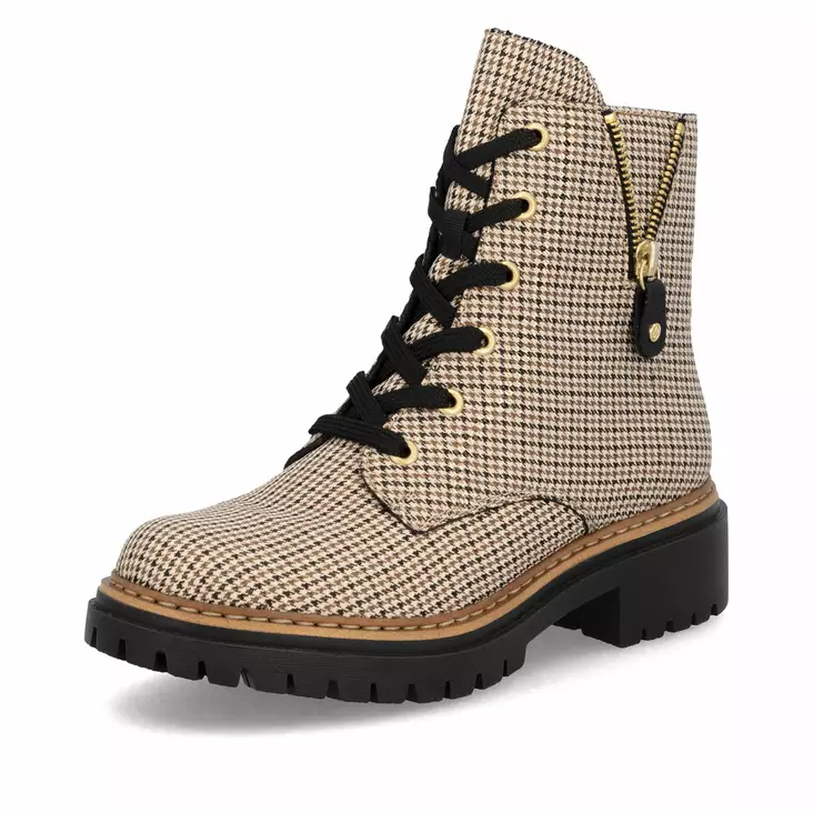 Naisten nilkkurit Rieker beige kombi - Naisten nilkkurit - 7261760 - 1