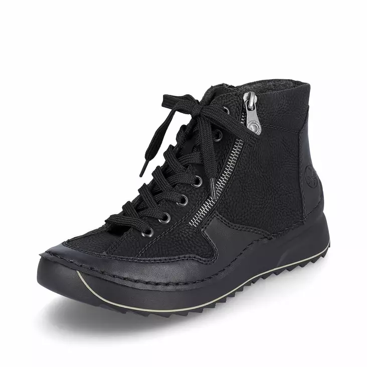 Naisten nilkkurit Rieker musta - Stövletter för damer - 5151700 - 1