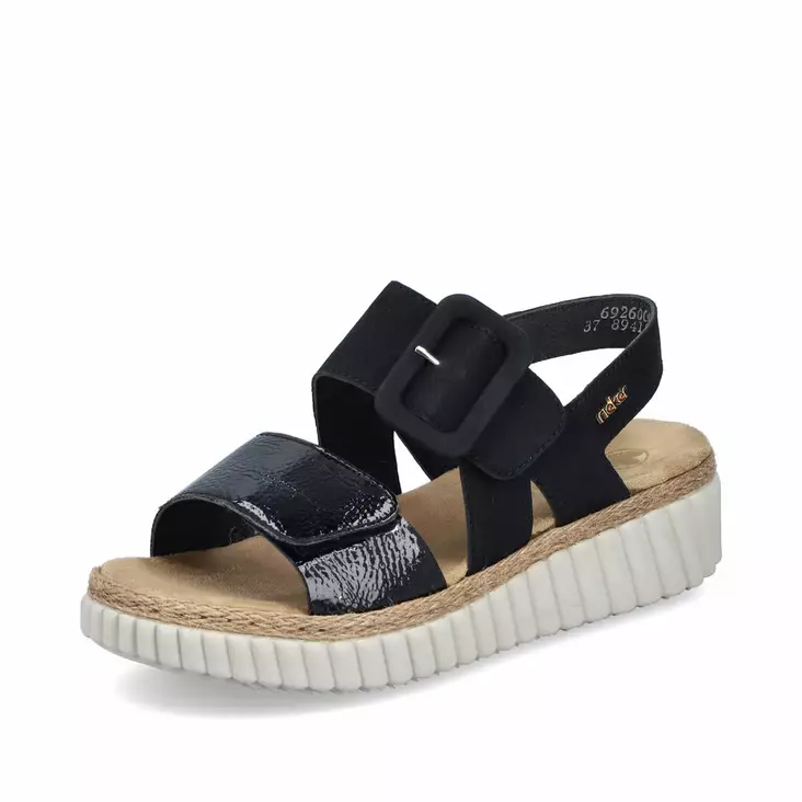 Naisten sandaalit Rieker musta - Naisten sandaalit ja pistokkaat - 6926000 - 1