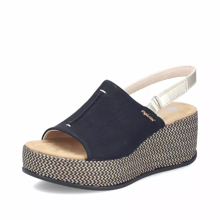 Naisten sandaalit Rieker musta - Naisten sandaalit ja pistokkaat - 6946000 - 1