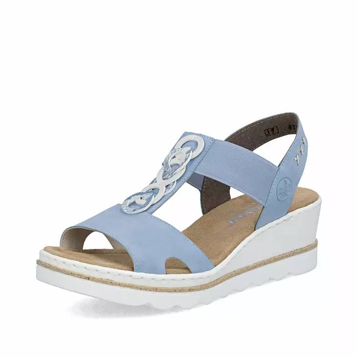 Naisten sandaalit Rieker sininen - Sandaler och slipp in för damer - 6749810 - 1