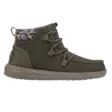 Hey Dude Eloise recycled leather oliivi - Naisten talvikengät - 121898511 - 3