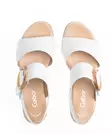 Sandaler för damer Gabor vit - Sandaler och slipp in för damer - 6464521 - 4