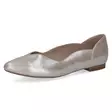 Balleriinat Caprice beige metallI - Ballerinas för damer - 92220042341 - 1