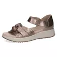 Naisten sandaalit Caprice metalli beige - Sandaler och slipp in för damer - 92870744341 - 1