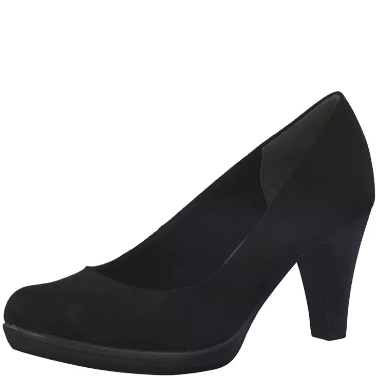 Naisten korkokengät MarcoTozzi musta - Naisten avokkaat ja korkokengät - 22241132001 - 1