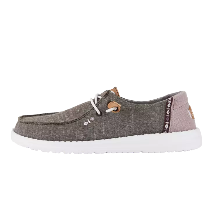 Wendy Metallic Chambray Boho black - Naisten Hey Dude - 40729001 - 1