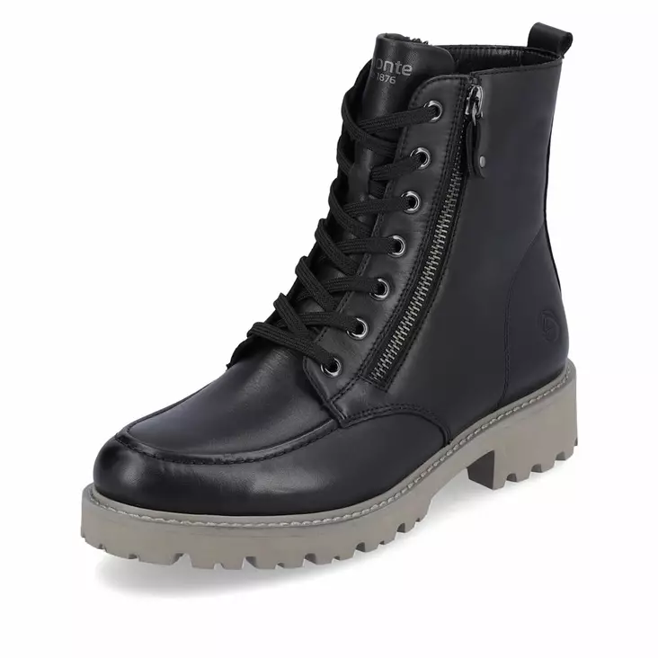 Naisten nilkkurit Remonte musta - Stövletter för damer - D866701 - 1