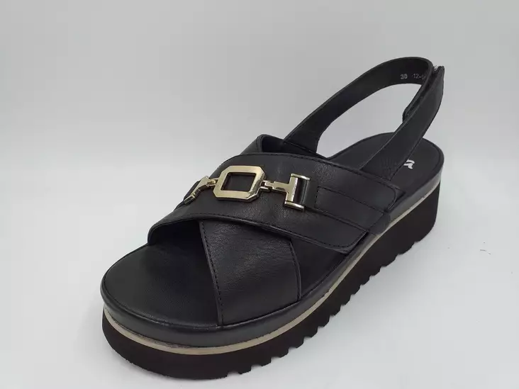 Naisten sandaalit Ara musta - Naisten sandaalit ja pistokkaat - 125050401 - 1