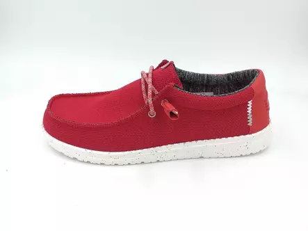 Hey Dude Wally Sport Mesh dark red - Miesten Hey Dude - 404036W2 - 2