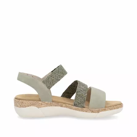Naisten sandaalit Remonte vihreä - Naisten sandaalit ja pistokkaat - R686152 - 2