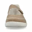Naisten kävelykengät Rieker beige - Naisten kävelykengät ja loaferit - 4899662 - 5