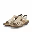 Naisten sandaalit Rieker beige - Sandaler och slipp in för damer - 608C062 - 4