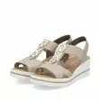 Naisten sandaalit Rieker beige - Sandaler och slipp in för damer - 6749862 - 4