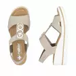 Naisten sandaalit Rieker beige - Sandaler och slipp in för damer - 6749862 - 5