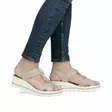 Naisten sandaalit Rieker beige - Sandaler och slipp in för damer - 6749862 - 6
