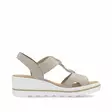 Naisten sandaalit Rieker beige - Sandaler och slipp in för damer - 6749862 - 2