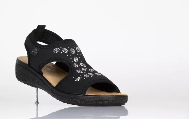 Sandaler för damer Fly Flot svart - Sandaler och slipp in för damer - 9525557682 - 1