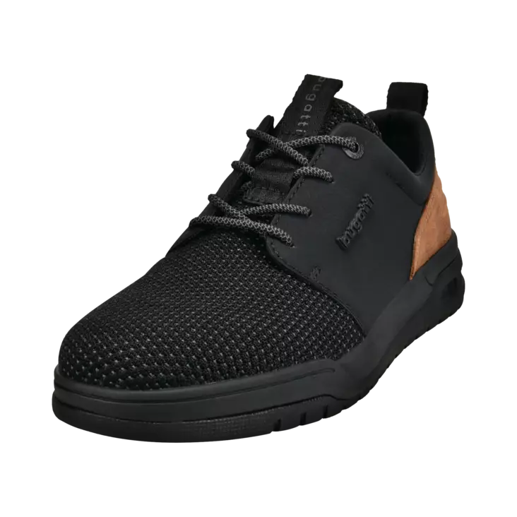 Miesten tennari Bugatti musta - Sneakers för herrar - 321ASF02 - 1