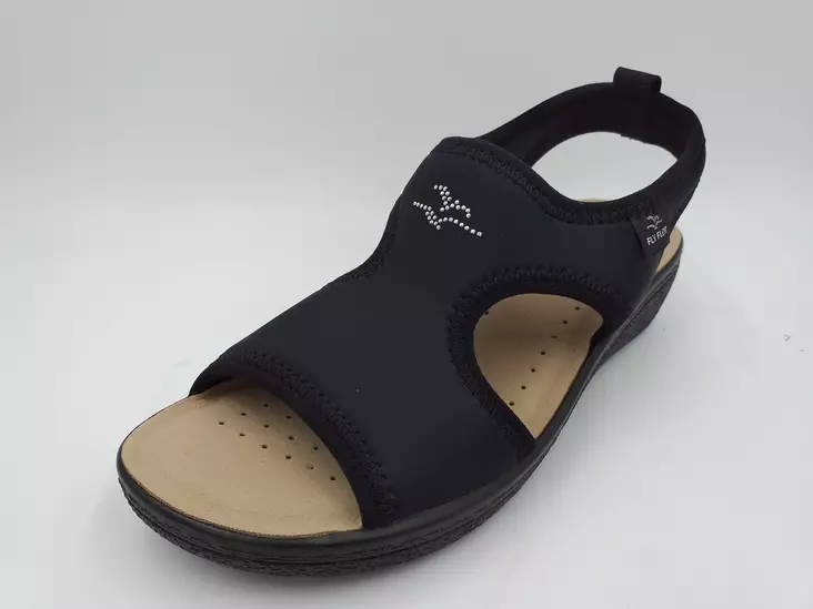 Naisten sandaalit Fly Flot musta - Sandaler och slipp in för damer - 3525557182 - 1