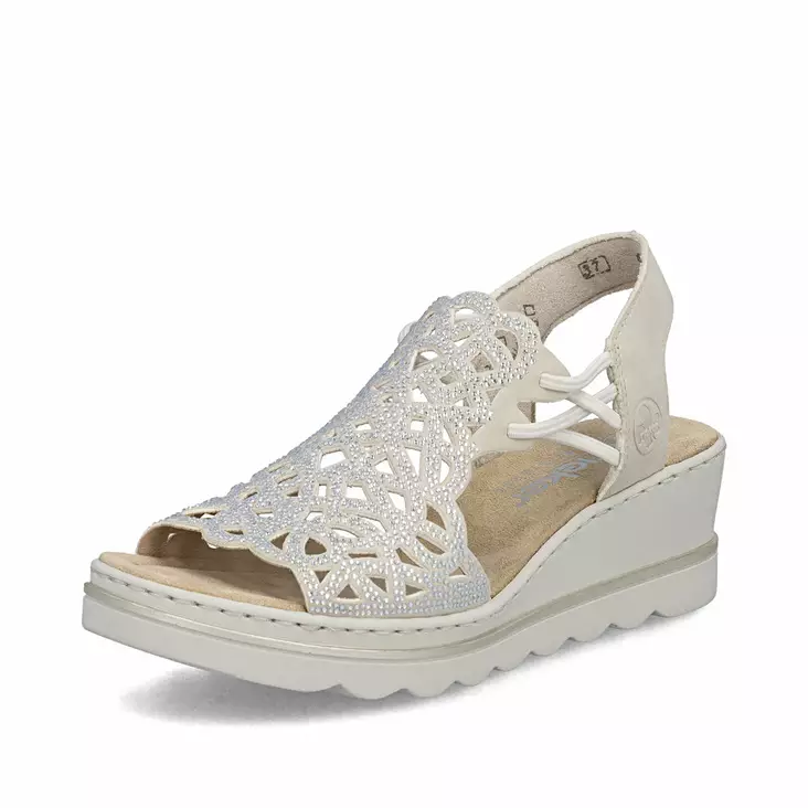 Naisten sandaalit Rieker beige - Naisten sandaalit ja pistokkaat - 6746562 - 1