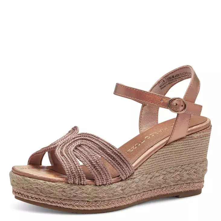 Sandaler för damer Marco Tozzi rose metallic kombi - Sandaler och slipp in för damer - 22837042532 - 1