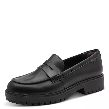 Loaferit Tamaris musta - Naisten kävelykengät ja loaferit - 12475247003 - 1