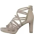 Högklackade skor för damer Marco Tozzi beige - Högklackade skor och pumps för damer - 22837320523 - 3