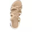 Sandaler för damer Tamaris beige kombi - Sandaler och slipp in för damer - 12812828343 - 4