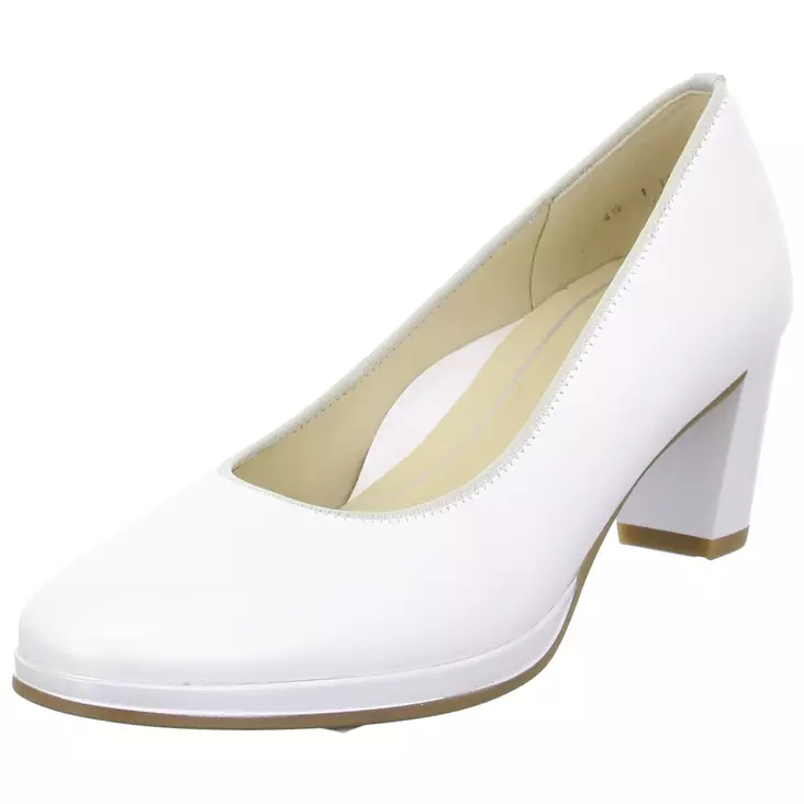 Klackskor för damer Ara vit - Högklackade skor och pumps för damer - 121344414 - 1