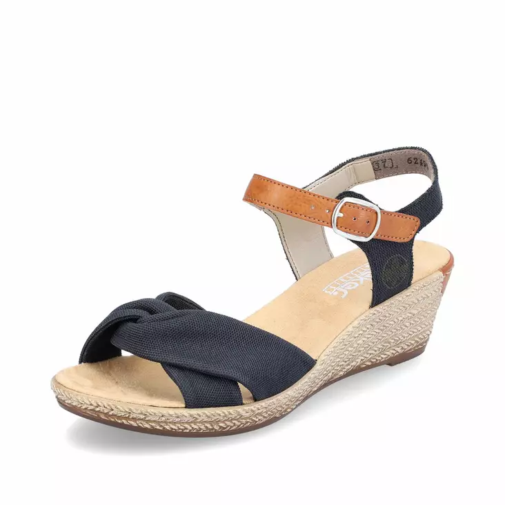 Naisten sandaalit Rieker sininen - Naisten sandaalit ja pistokkaat - 6249014 - 1