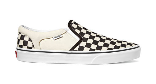 Vans Asher Checkers ruudullinen - Miesten tennarit ja lenkkarit - 818624 - 1