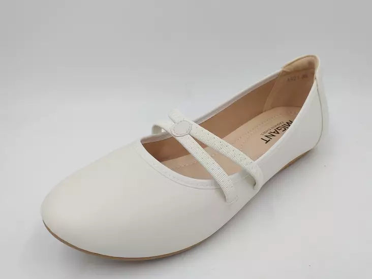 Naisten kävelykengät Migant valkoinen - Naisten kävelykengät ja loaferit - A92184 - 1