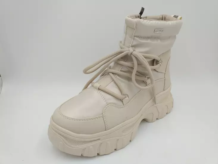 Naisten talvikengät Duffy vaalea beige - Vinterskor för damer - 751902114 - 1