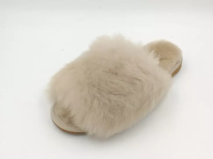 Naisten aamutossut Shepherd vaalea beige - Naisten aamutossut - 16522045 - 1